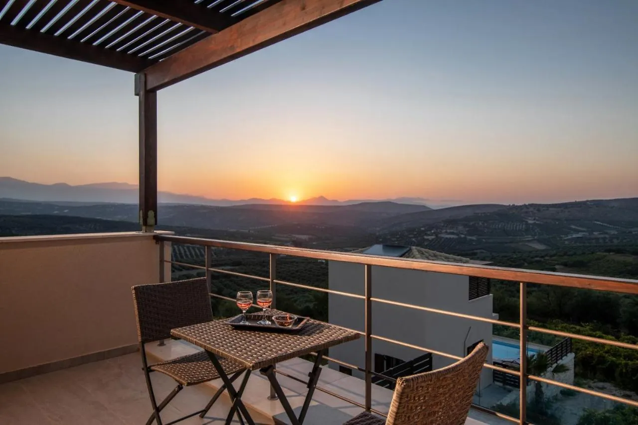 Brand New Villa Plyto - Amazing Views - Heated Pool Epano Vathia