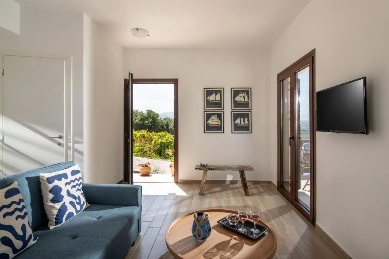 Brand New Villa Plyto - Amazing Views - Heated Pool Epano Vathia Greece