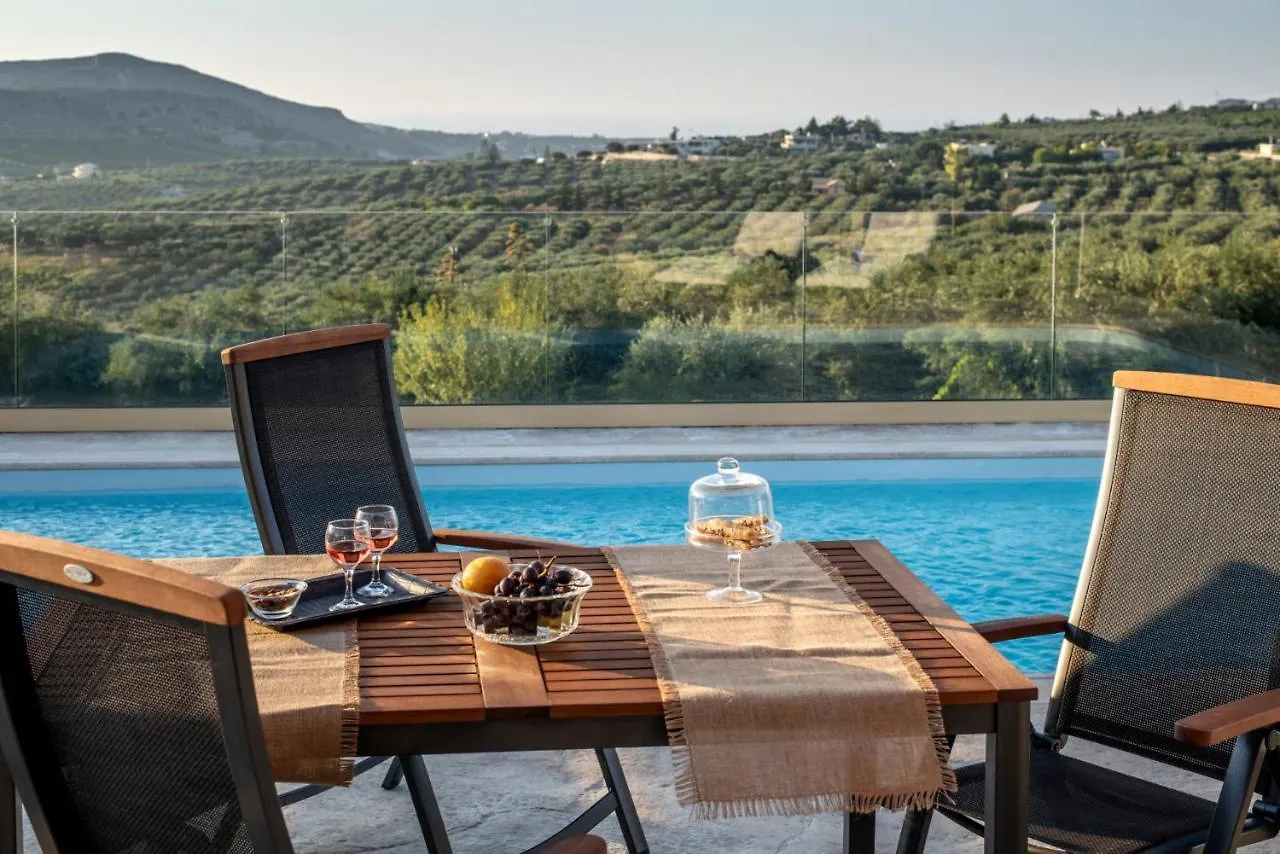 Brand New Villa Plyto - Amazing Views - Heated Pool Epano Vathia