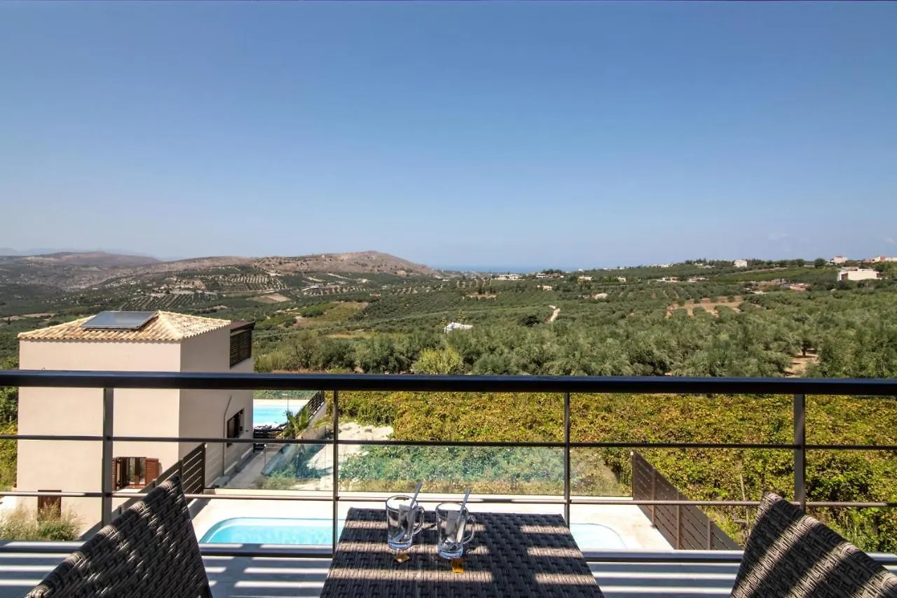 Brand New Villa Plyto - Amazing Views - Heated Pool Epano Vathia